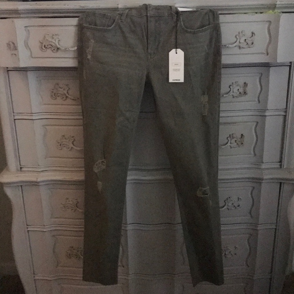 Express ankle legging mid rise 2R size
